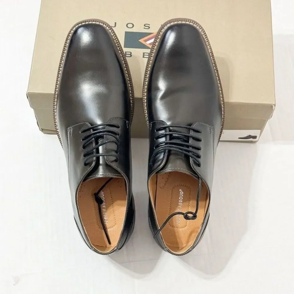 Joseph Abboud NWB Sz 12 Grey Thorton Plain Toe Oxfords Dress Shoes